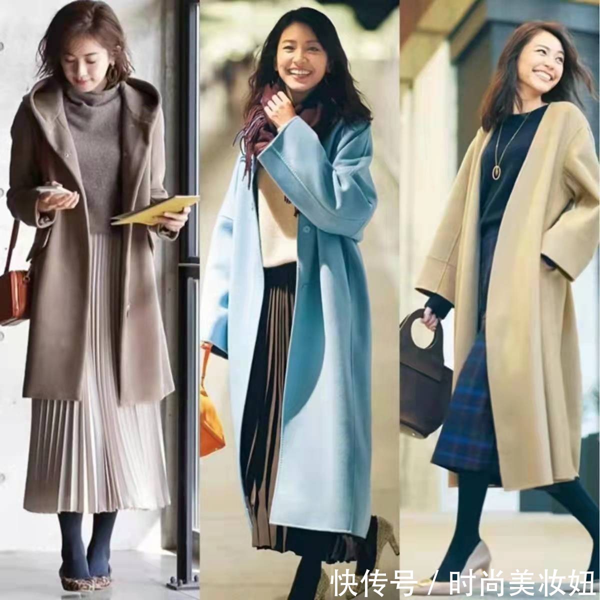 浅色|女人过了40岁拼的是“气质”,这些大衣搭配高级优雅,气质升华了