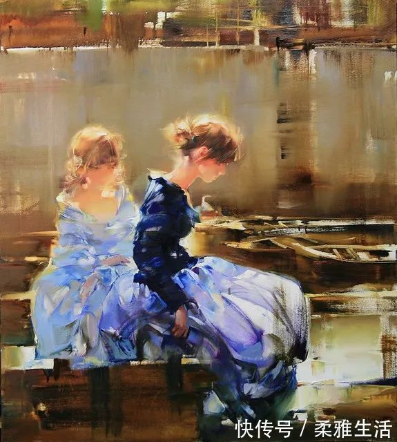 艺术家@色彩的魅力!俄罗斯艺术家斯卡菲娜的油画