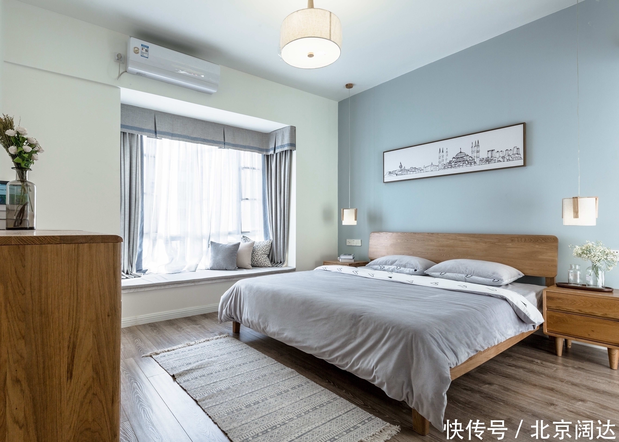 北欧风|120㎡日式北欧风,北欧空间与日式意境完美融合