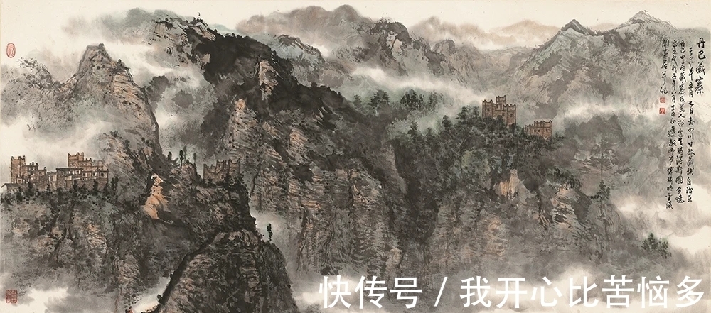 傅瑜明|传统山水的意境之美|傅瑜明山水画