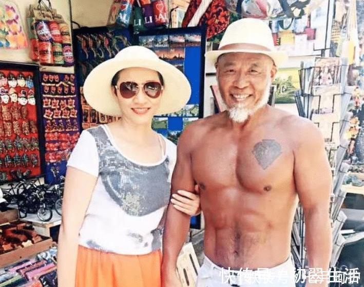 健身|他43岁就开始健身,找到小13岁的老婆,如今被称为老年彭于晏