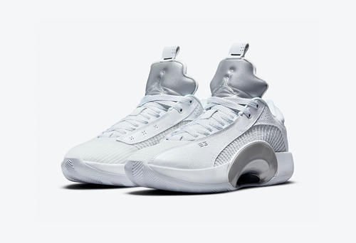 Air Jordan 35 Low纯白配色即将发售！这球鞋也太好看了吧