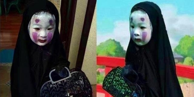 死神|没想到这些被推上热门的“恐怖”cos,扮演者竟都是可爱的小学生