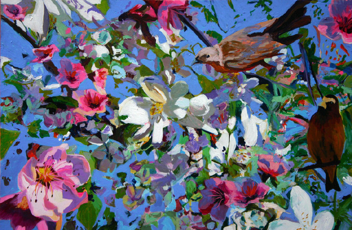 画面@凌乱的色彩,整体和谐的画面,美极了