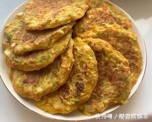 美味|健康早餐菜谱,娃娃菜鸡蛋饼,简单美味营养,适合夏天,吃不够