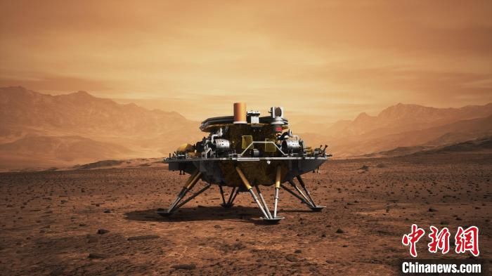 天问一号 星际“专车”助“天问一号”着陆火星