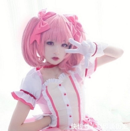 神级|魔法少女小圆神级cos,初中生都来了!网友:我只等你10年