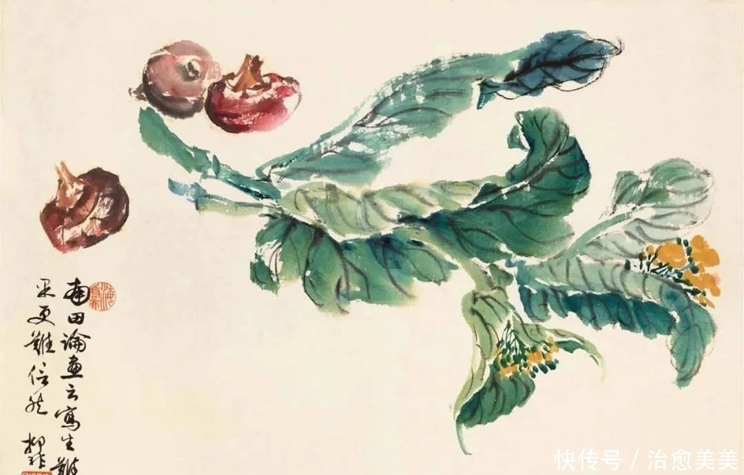 「津门网」看中国美术学院老教授陆抑飞先生笔下的花花草草真享受