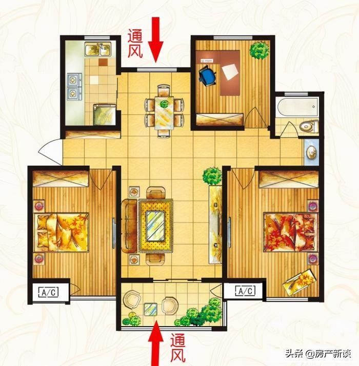 房子|购房时牢记“9字真言”:买南、买边、买三、不买二,不会买错房