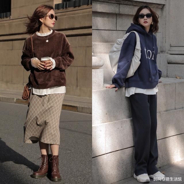 这才是40岁女人该有的打扮，“短上衣+裤子”，简约大方显气质