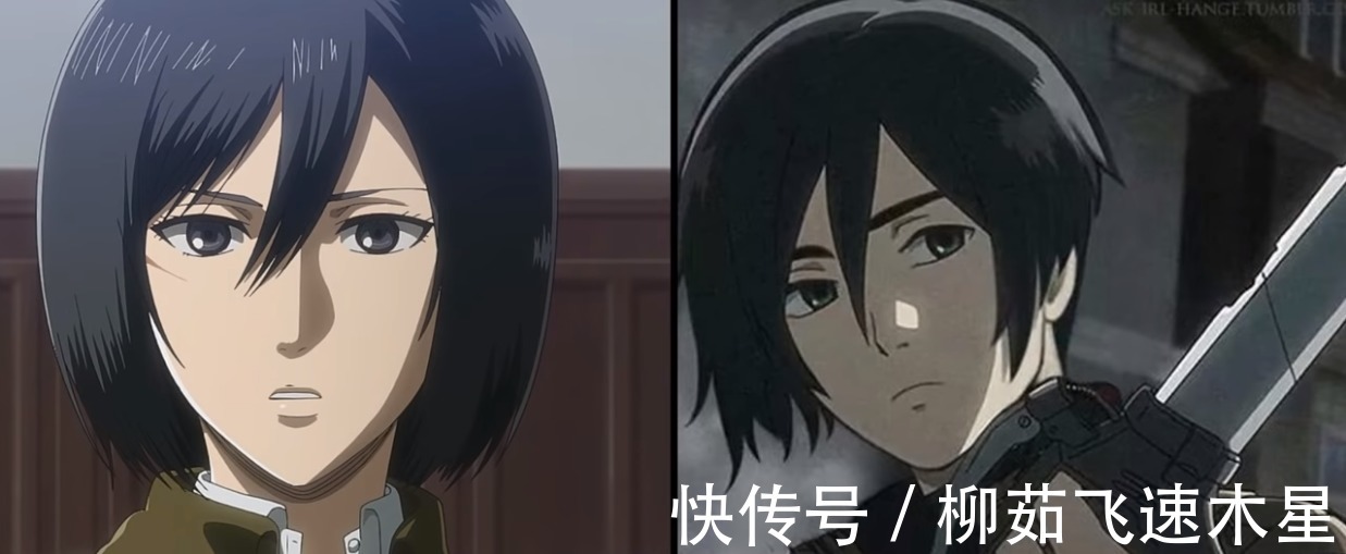 兵长|进击的巨人全员性转1兵长长发及腰,三爷略显稚嫩