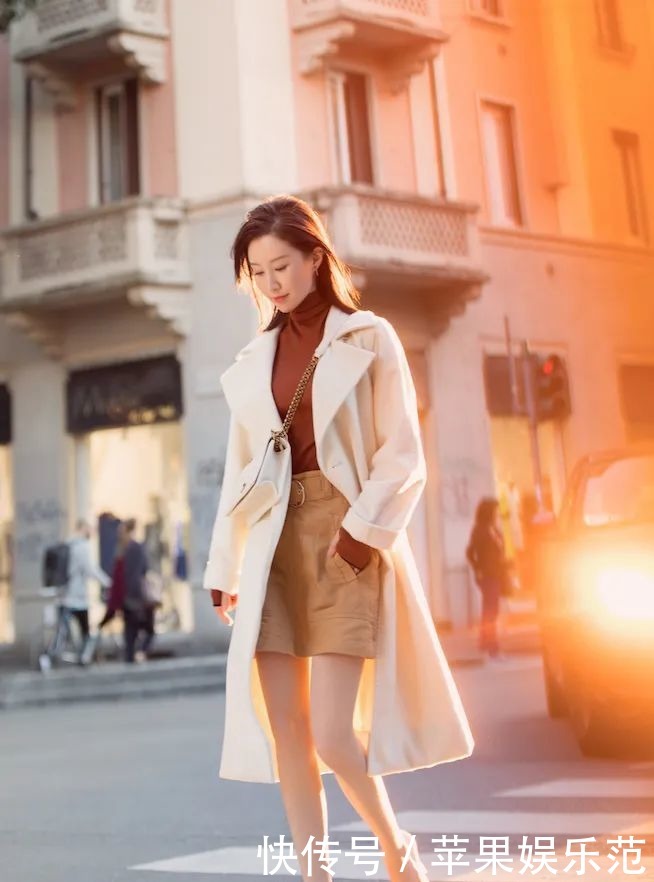 无可救药|秋冬穿大衣+裙子,美得无可救药!