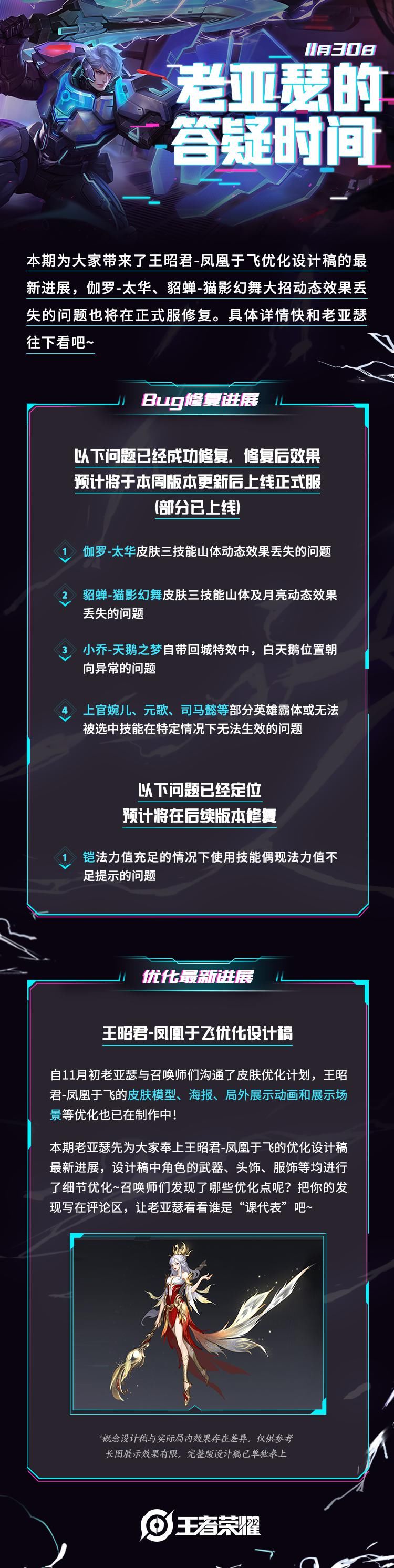 抢先|花木兰增强，夏洛特削弱！还有王昭君-凤凰于飞优化进展抢先看