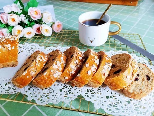 全麦大列巴！低卡减脂，无油少糖