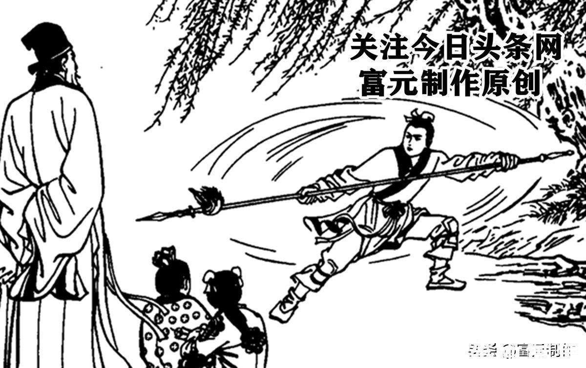 岳家$金弹子的师傅普风与岳飞卢俊义的师傅周侗相比,两人差距在哪里?