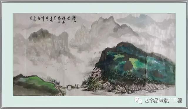 艺术!冯健安---当代杰出书画名家作品展