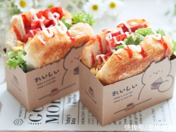 沙拉酱|元气满满厚蛋烧三明治