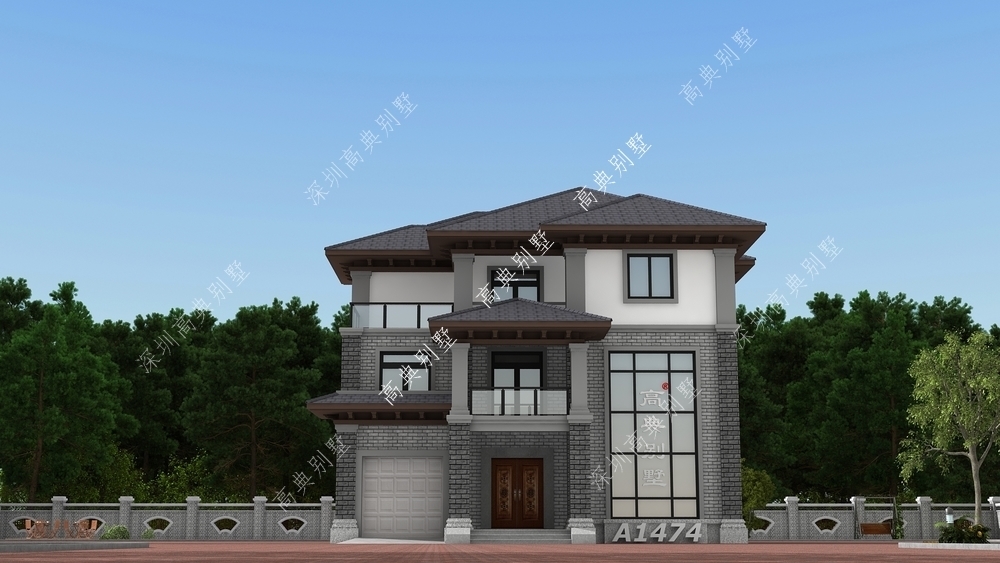 农村|这款农村别墅,采用中式风格,简单经典又大气。