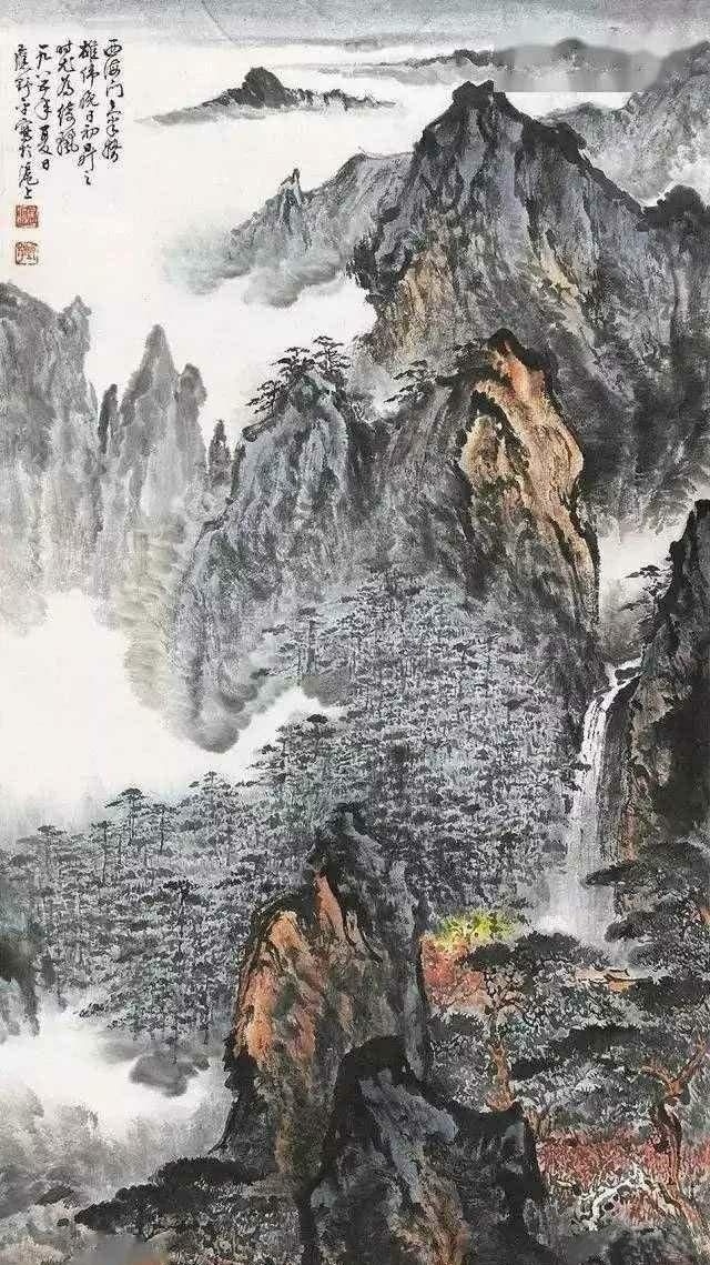 常务理事#苍润拙朴,格调清明——应野平中国山水画作品欣赏