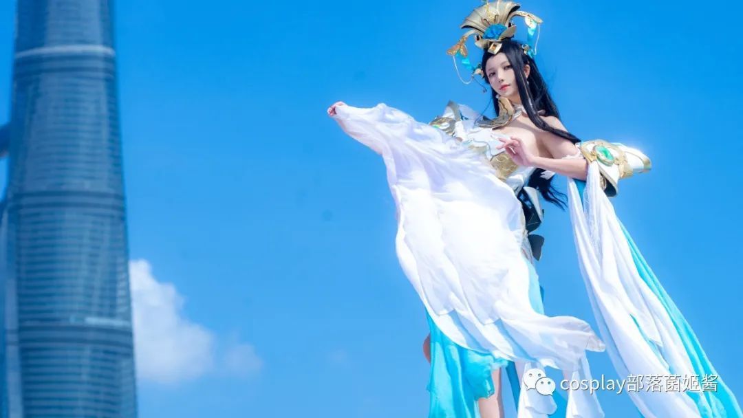 cos:一梦江湖?叶澜cos正片@菌烨