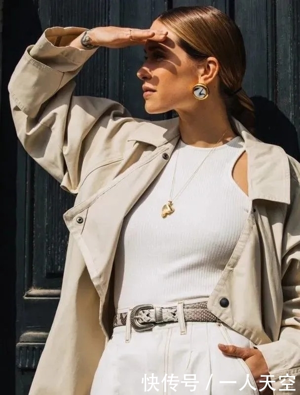 开春了,你的风衣准备好了吗?照着这样穿,时髦精就是你