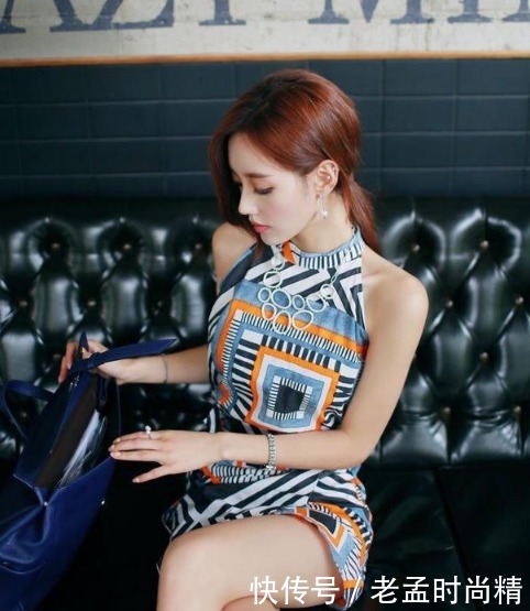 这款包臀裙展现出来的就是它独特的时尚个性, 做个性感撩人的小妖精