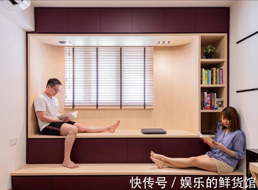 飘窗|房子带飘窗，若是能拆能改，建议做成阶梯式，多层台面“多间房”