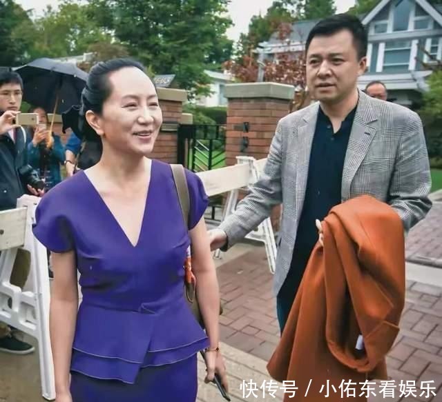 亮相|孟晚舟罕见携夫亮相!手挎老公最萌身高差太可爱,女霸总变小女人