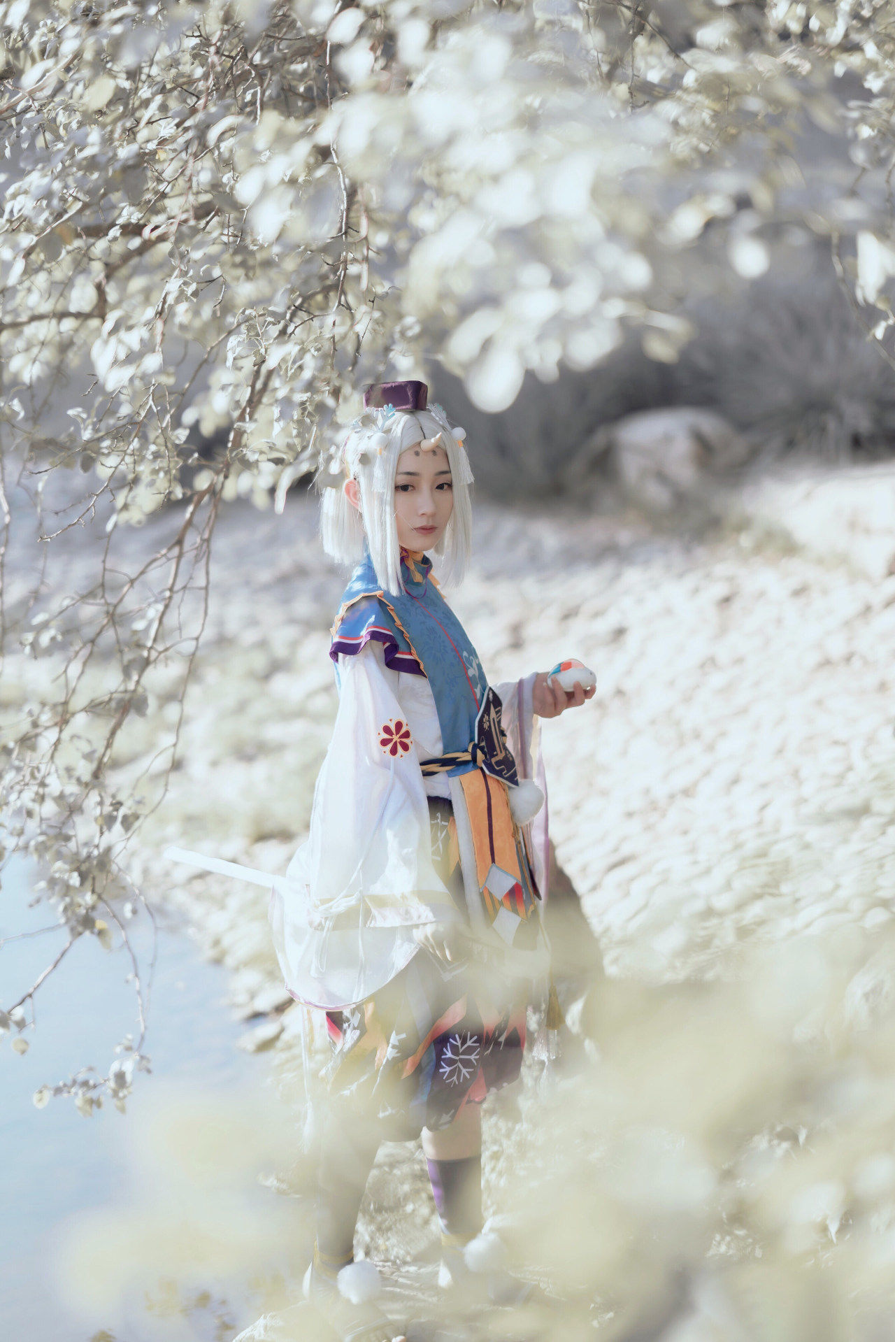 阴阳师 雪童子&雪女cosplay