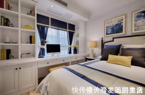 书房|除了榻榻米,书房+客卧这样装,也是实用又漂亮!