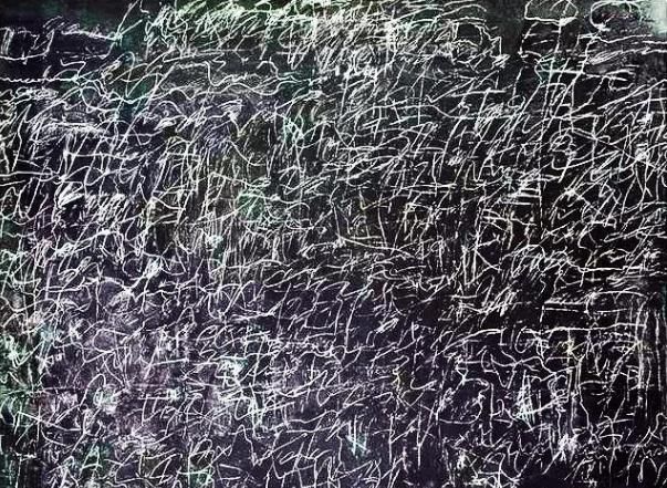 他画一堆圈圈卖46亿网友画圈圈谁不会专家你还真画不了