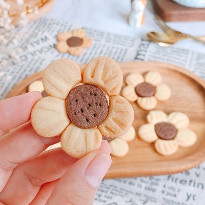 向日葵曲奇饼干