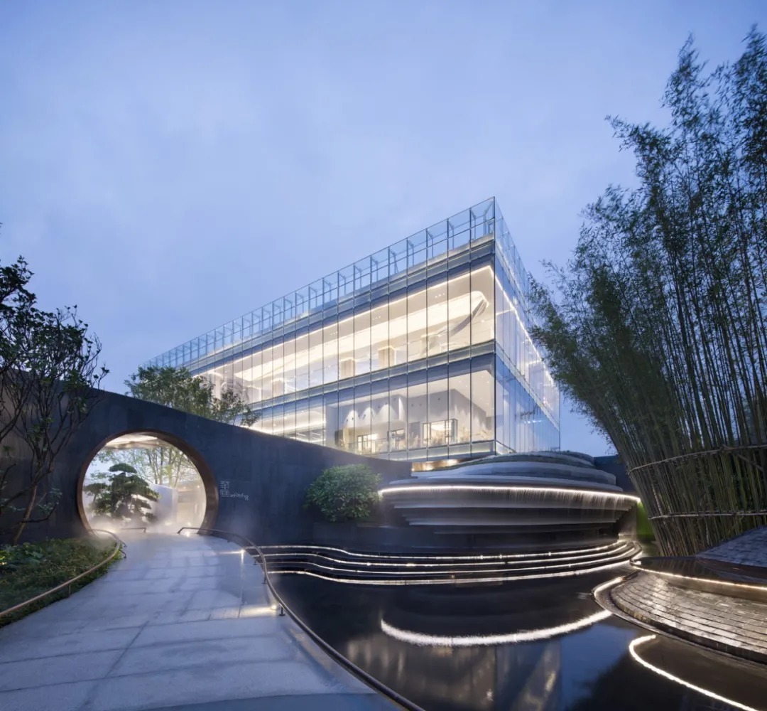 设计|以地为纸,泼墨生花|世茂滨江壹号