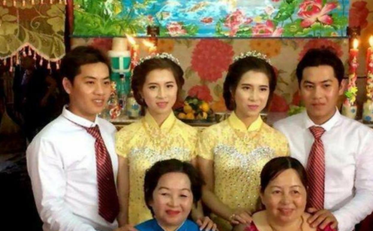 兄弟|双胞胎姐妹嫁给了双胞胎兄弟,各自生下孩子后,网友:复制粘贴