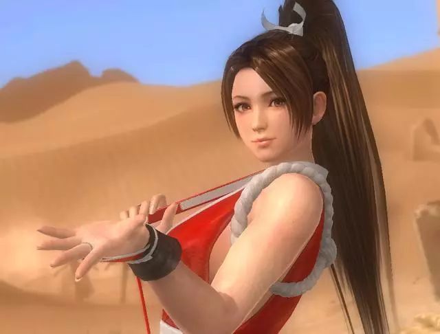 《拳皇97》三十年未解之谜,不知火舞里面到底穿的什么?