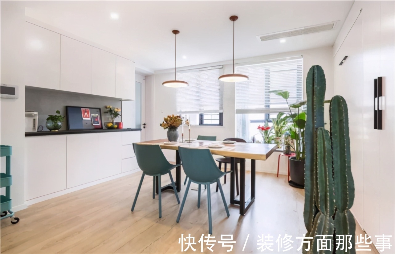 一日三餐|80㎡北欧风用简洁的硬装，搭配北欧原木风格的家具