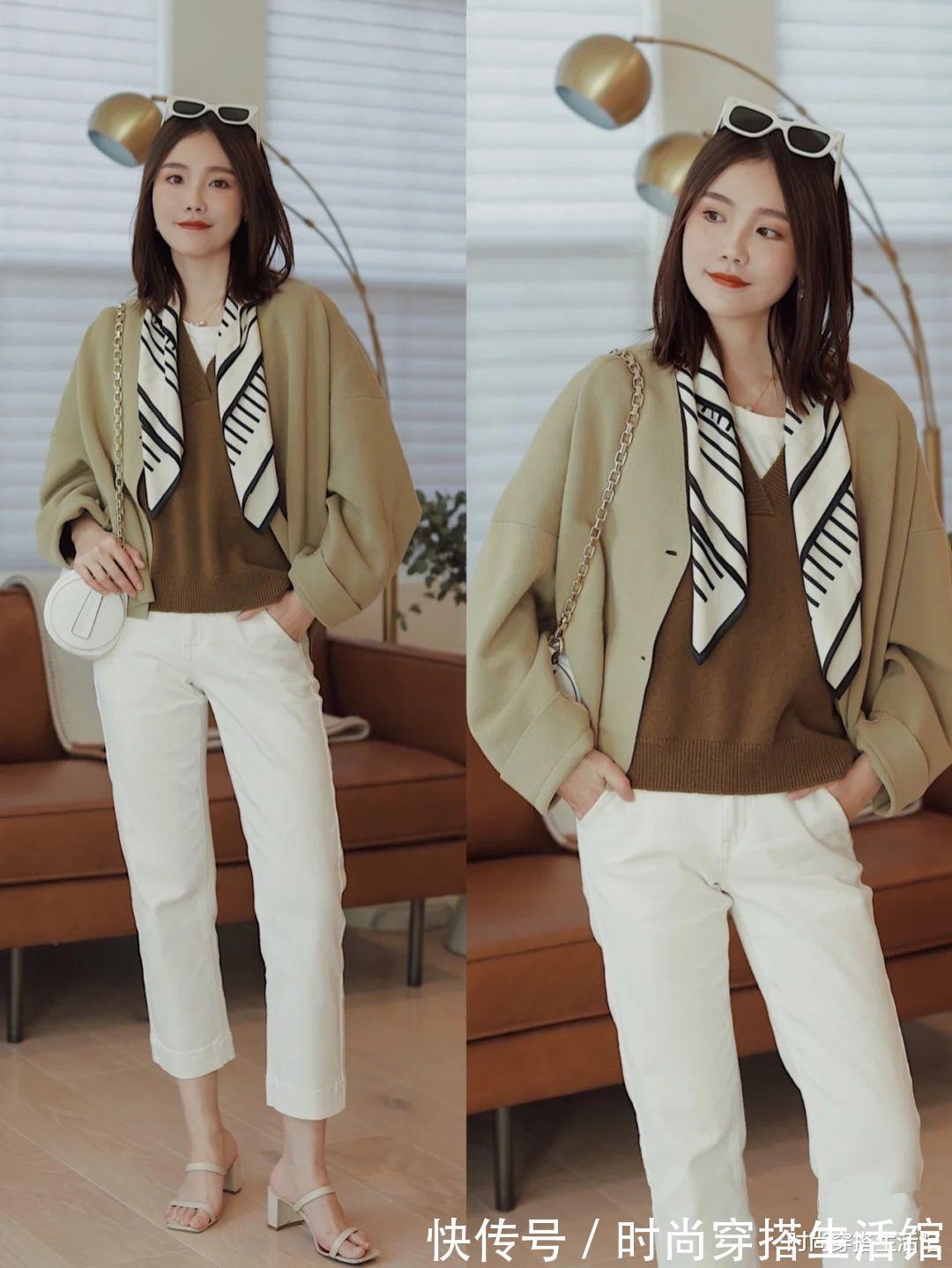小姐姐|这才是“白裤子”该有的样子,有品位的女人这样穿,年轻又时髦
