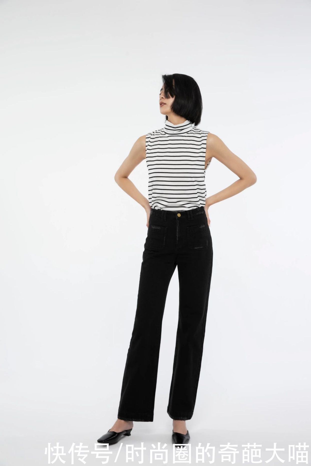 这些牛仔裤塑形效果强，梨型身材穿出修长美感，一米五秒变高个