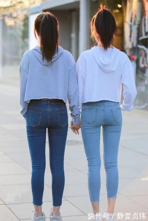 小姐姐 简单又靓丽,牛仔裤穿起来就是那么省心