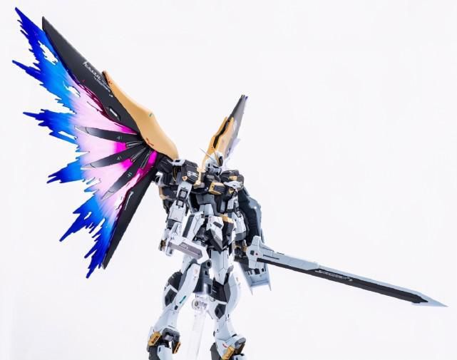 模玩控:RG比例命运混搭脉冲高达改造,“命运脉冲”高达模型