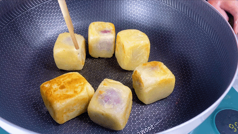 宝宝紫薯仙豆糕