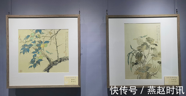 保定市|“红心永向党·丹青颂党恩”金涌焱、张馨羽中国画展举办