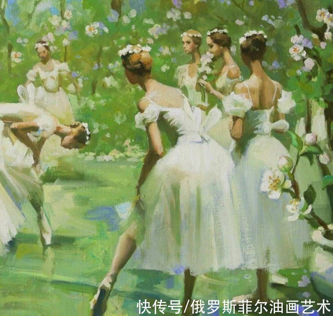 圣彼得堡$俄罗斯画家阿纳斯塔西娅·沃斯特雷佐娃漂亮油画作品欣赏