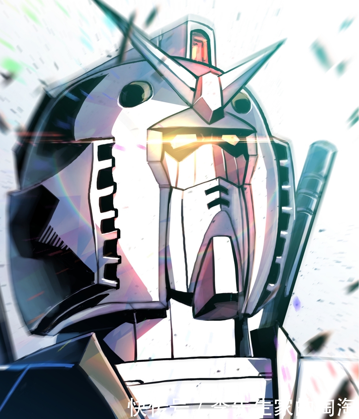 插画|看图识高达,猴脸高达也被还原