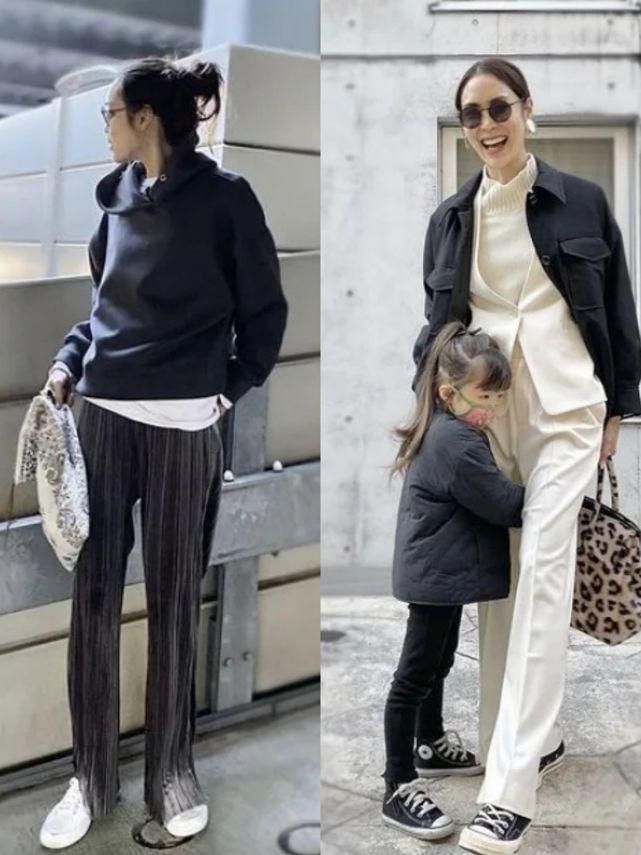 过了40岁的女人，穿衣越简约越优雅，这些博主们的搭配值得学