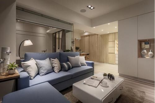 户型|66平北欧小空间，清新自然配色，小户型也能打造交流互动空间