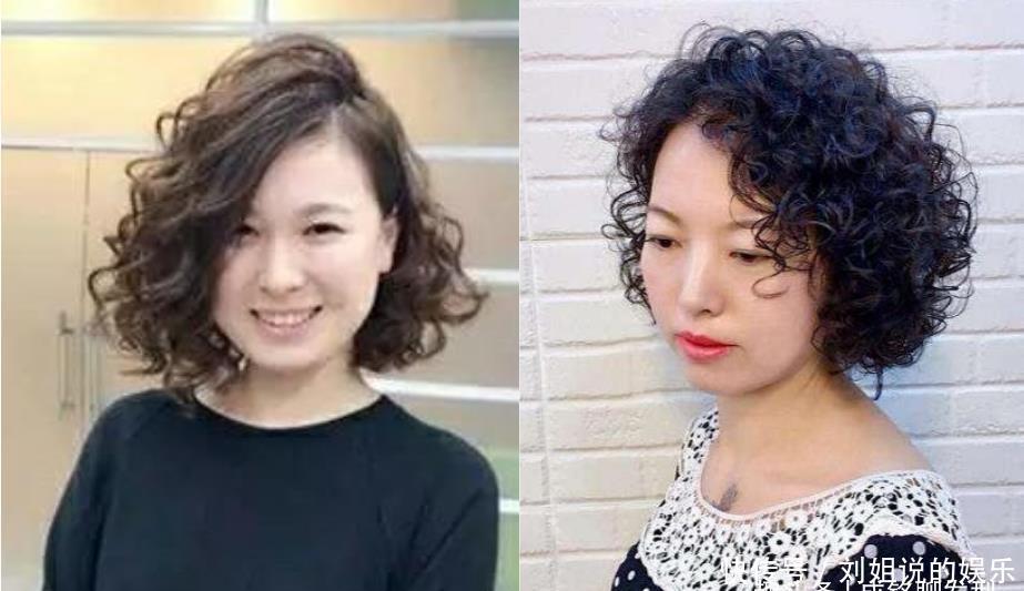 发质|为什么女人老了都喜欢剪短发烫卷发？短发好打理显发量，也更减龄
