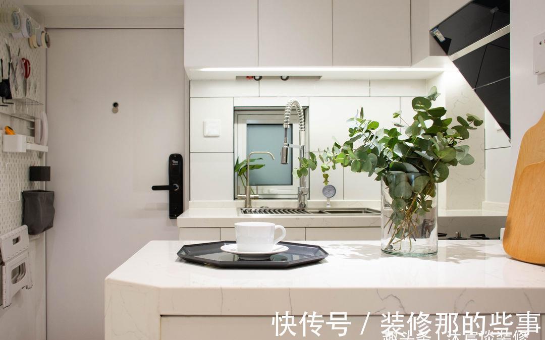台面|她家的改造真“绝了”,仅60㎡却有超强收纳,每寸面积都用到点上