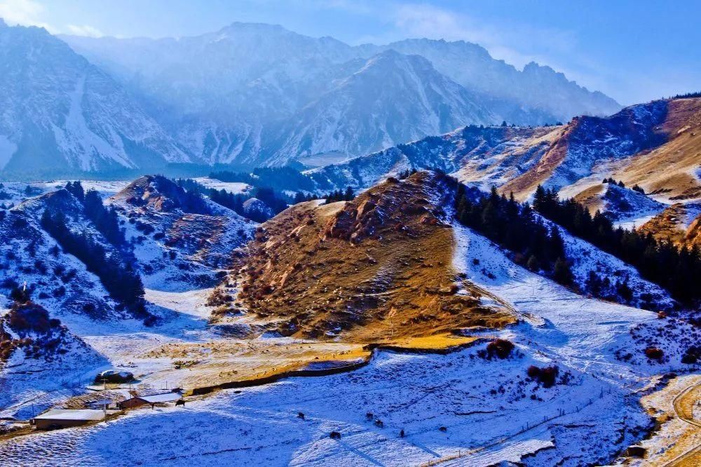 祁连山|【组图】肃南：雪后祁连山分外妖娆