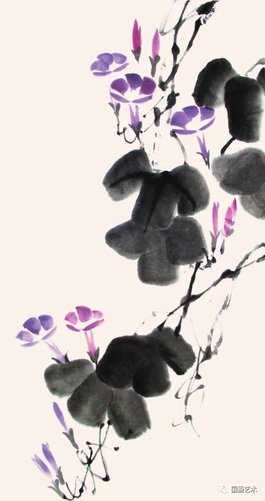 浓淡！图文教程——轻松学画喇叭花